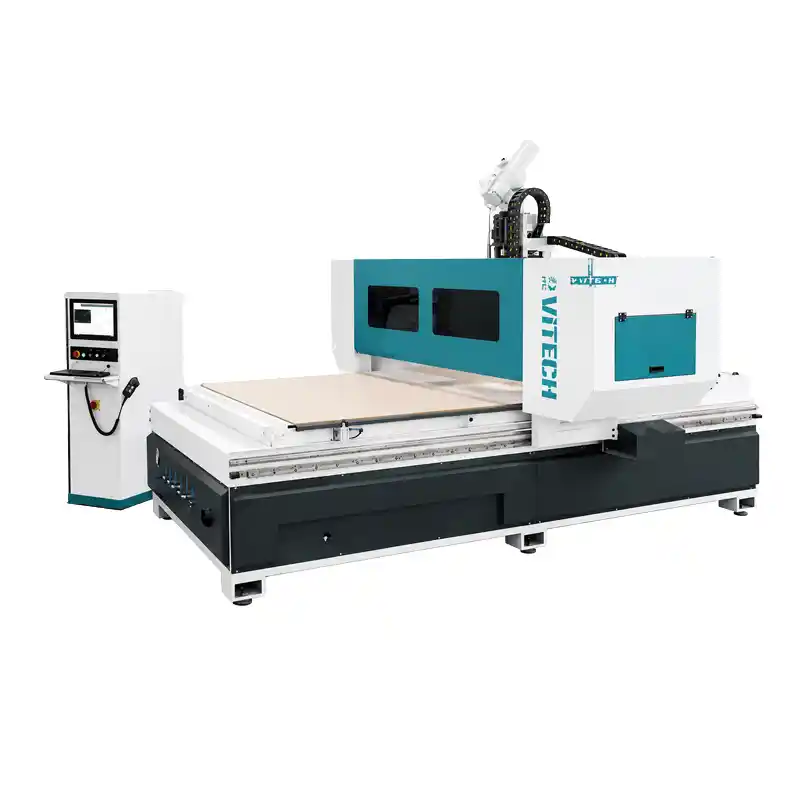 2100×2800 mm CNC Router Makinesi (Kontrol Paneli Üzerinde – İki Vakum Pompalı)