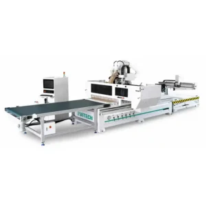 2100×2800 mm İki Makineli Barkodlu Yükleme Boşaltmalı CNC Router Hattı