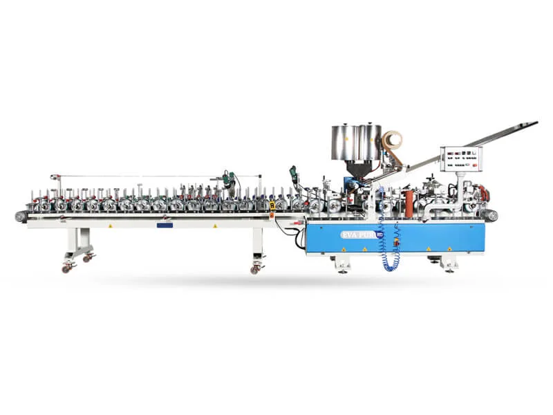 &P 350 Kl6.5-Wmp Po-Eva Tutkallı Kasa Pervaz Wrapping Machine Kasetli, 2.5+4M