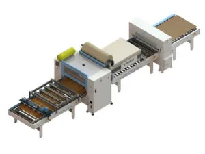 Tek Press İstasyonlu Kompakt Merdaneli Flat Lamination Line (Vfl 1400 Cpl)