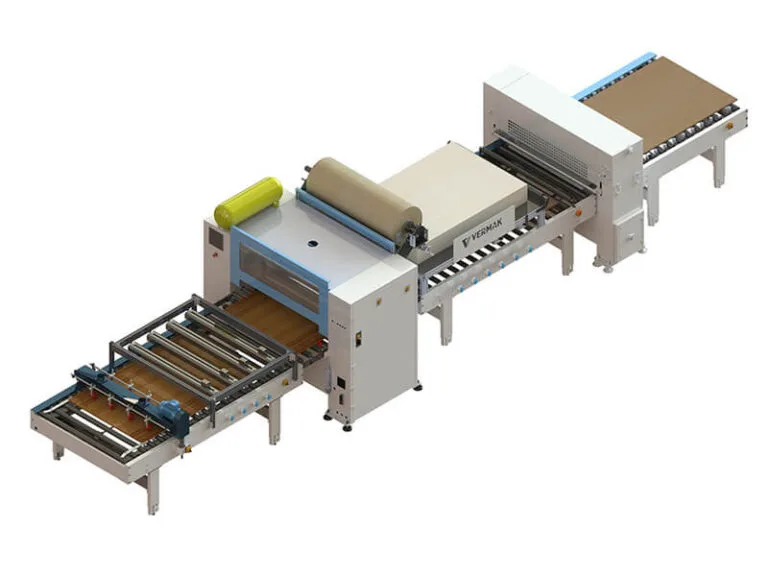 Tek Press İstasyonlu Kompakt Merdaneli Flat Lamination Line (Vfl 1400 Cpl)