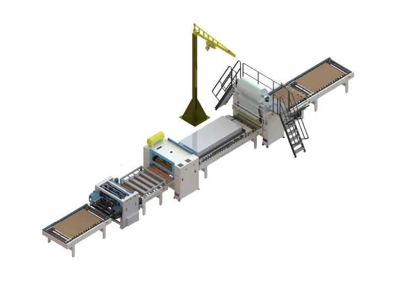 Yarı Automatic Flat Lamination Line (Vfl 1400 Rl)