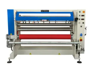 Vfs 1500-Bf – Yuvarlak Döner Bıçaklı Friksiyon Şaftlı Pvc, Pp, Kağıt Folyo Dilimleme Makinası